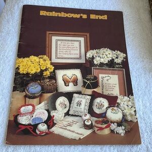 VTG The Vanessa Ann Collection Rainbow's End Cross Stitch Pattern Book